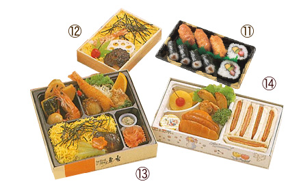 寿司・サンドイッチ写真